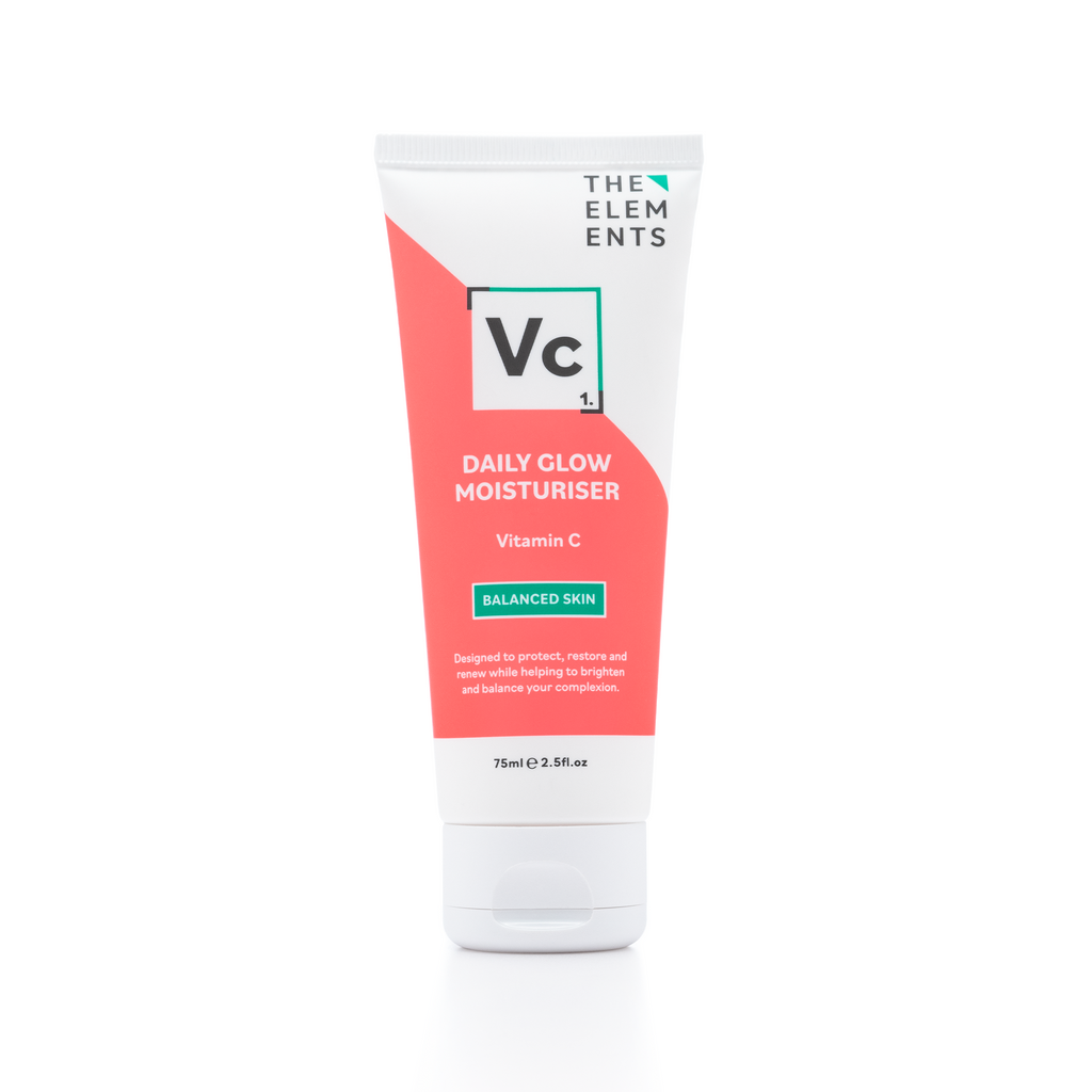 The Elements Daily Glow Moisturiser front of tube